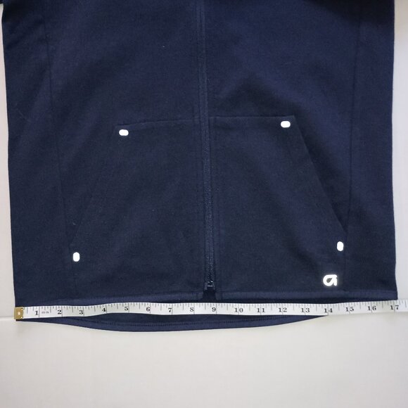 Gap Fit Full Zip Hoodie Medium-weight Navy Blue Youth Boys Size XL NWT - Picture 10 of 13